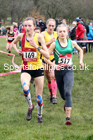 Junior girls, 2020 New Balance English Schools Champs., Sefton Park, Liverpool. Photo: David T. Hewitson/Sports for All Pics